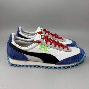 PUMA Fast Rider Navy White Black Pack Mens Sneakers Size 9